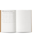 Octàgon Design, 2025 Small monthly planner plus A5 size, international holidays.