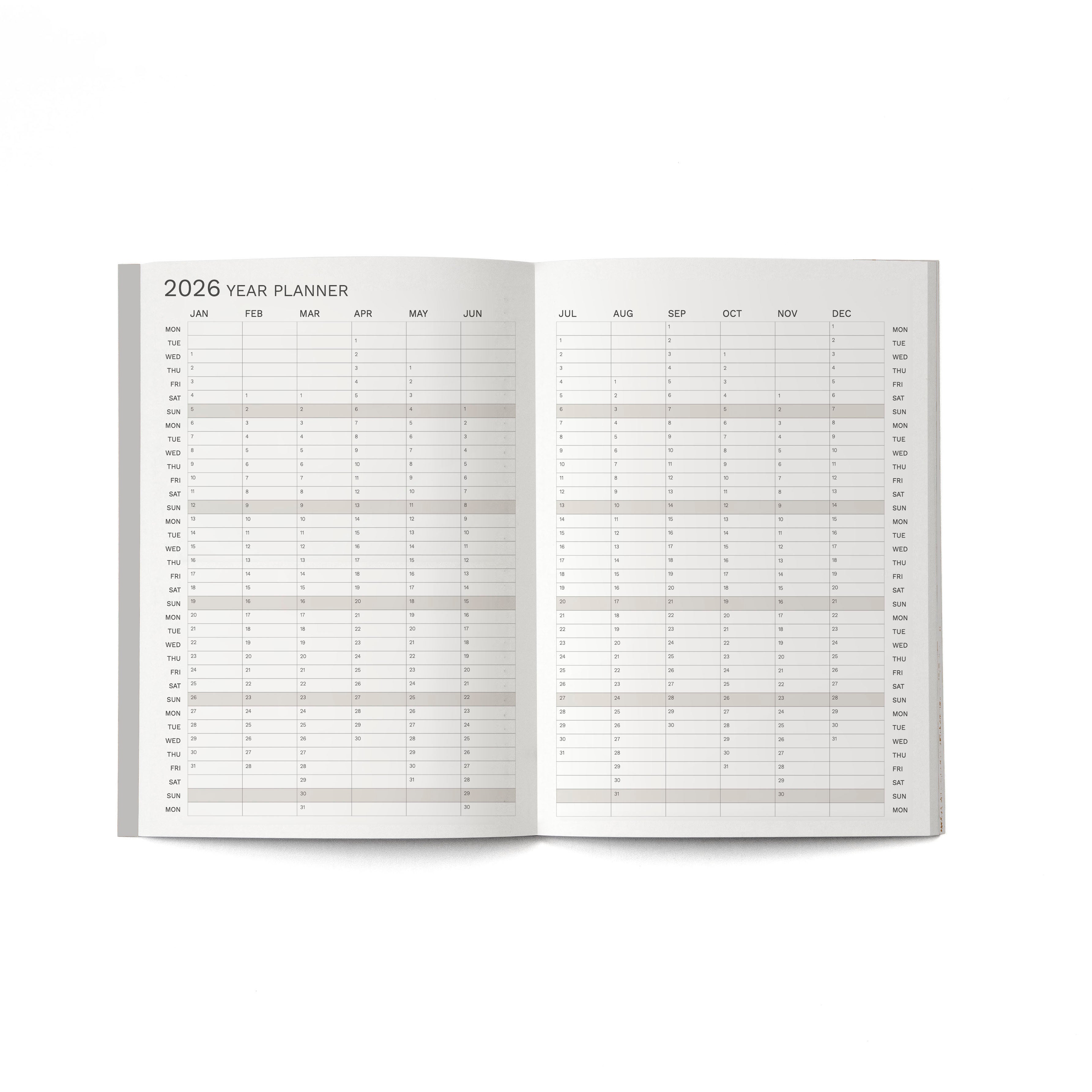 Best 2026 Octàgon Design Planner. PLUS version A5 size.