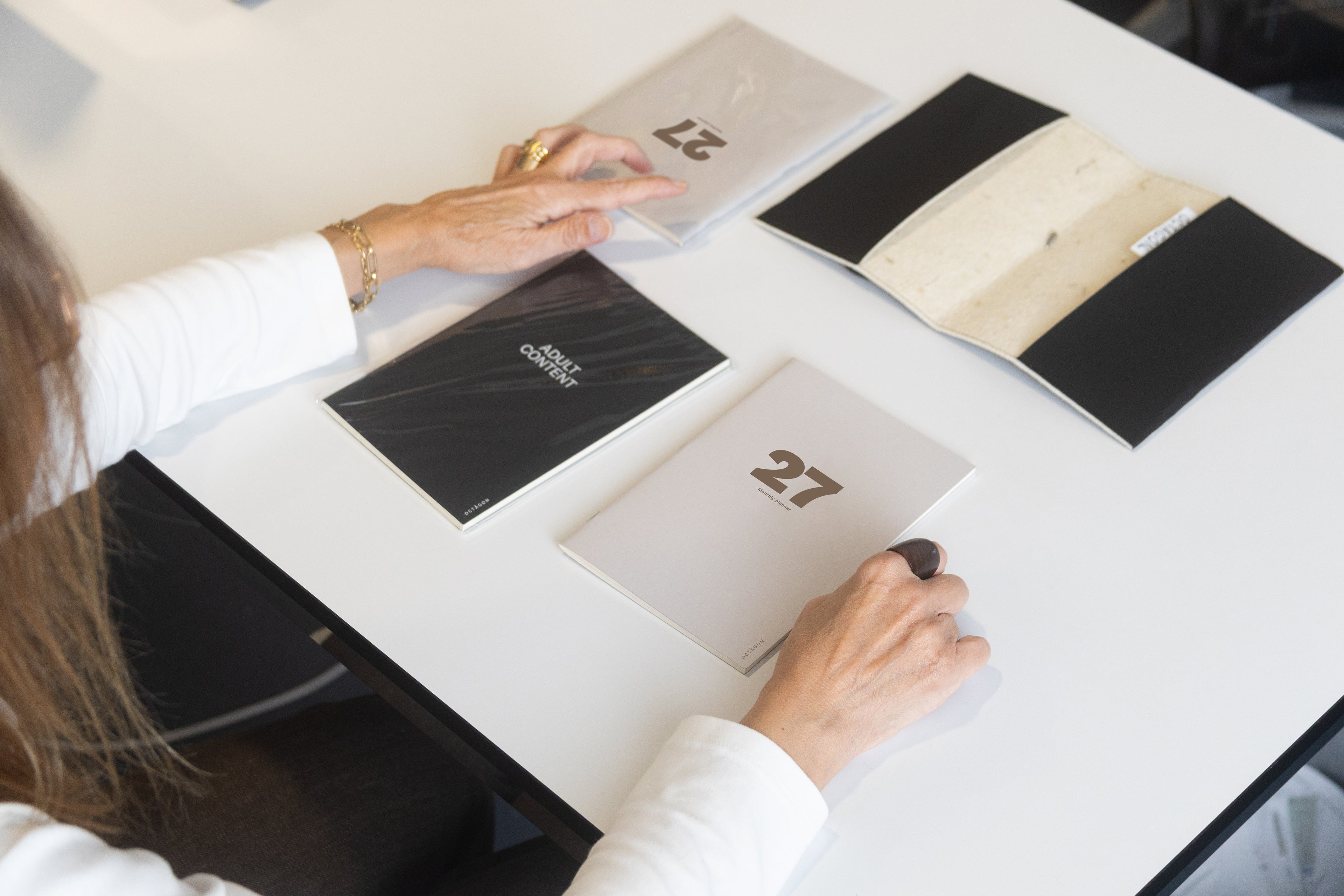 2027 Small Monthly Planner PLUS in by Octàgon Design and other items.