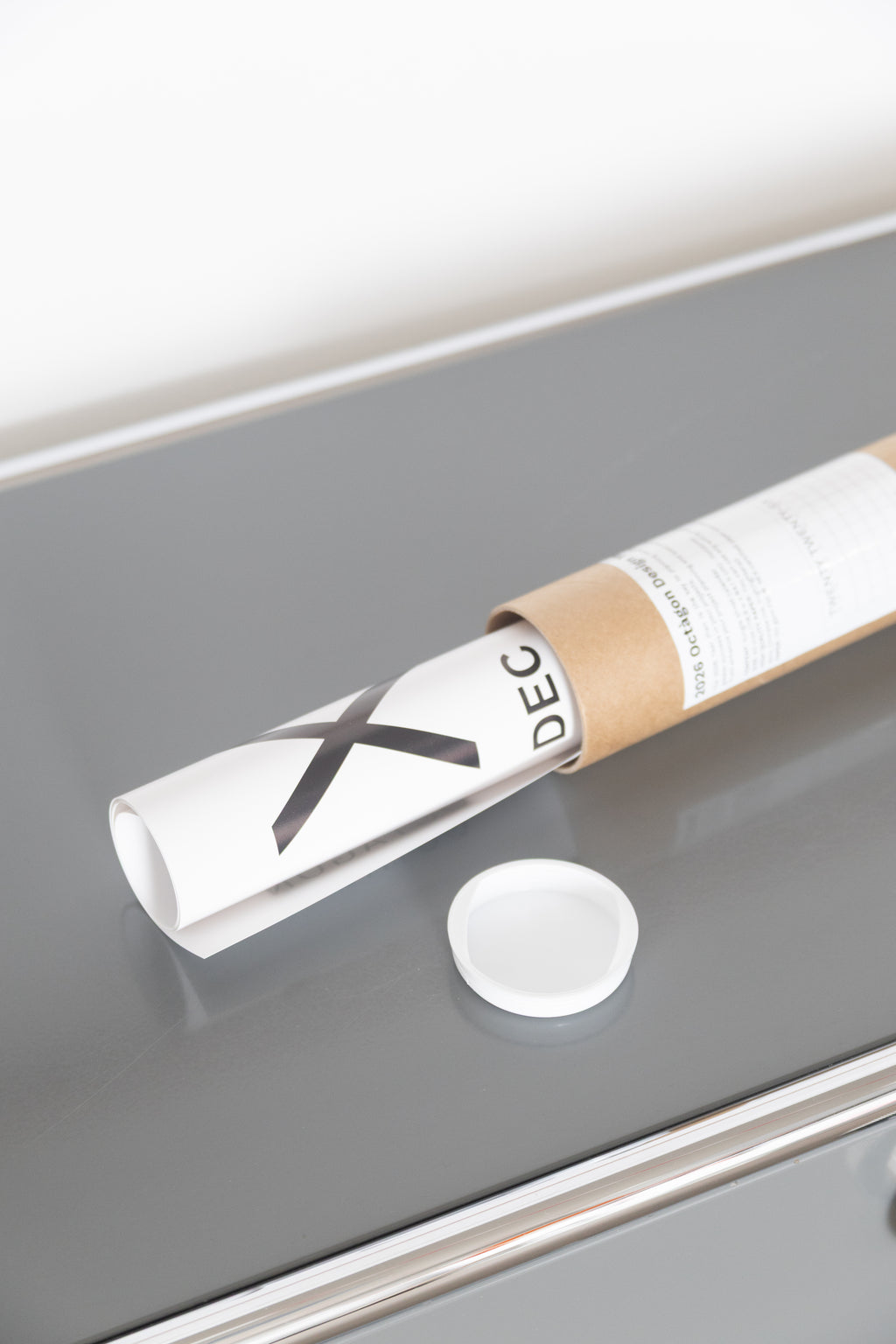 2027 Year Plan, wall calendar by Octàgon Design. Packaging