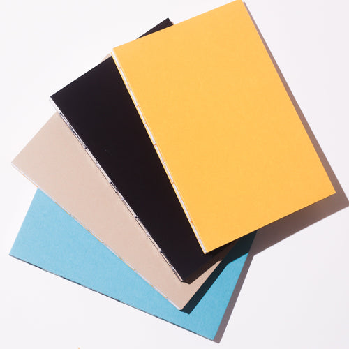Open Spine Notebook 13,5x20 cm (80 pages) · Dotted. Exposed spine detail.