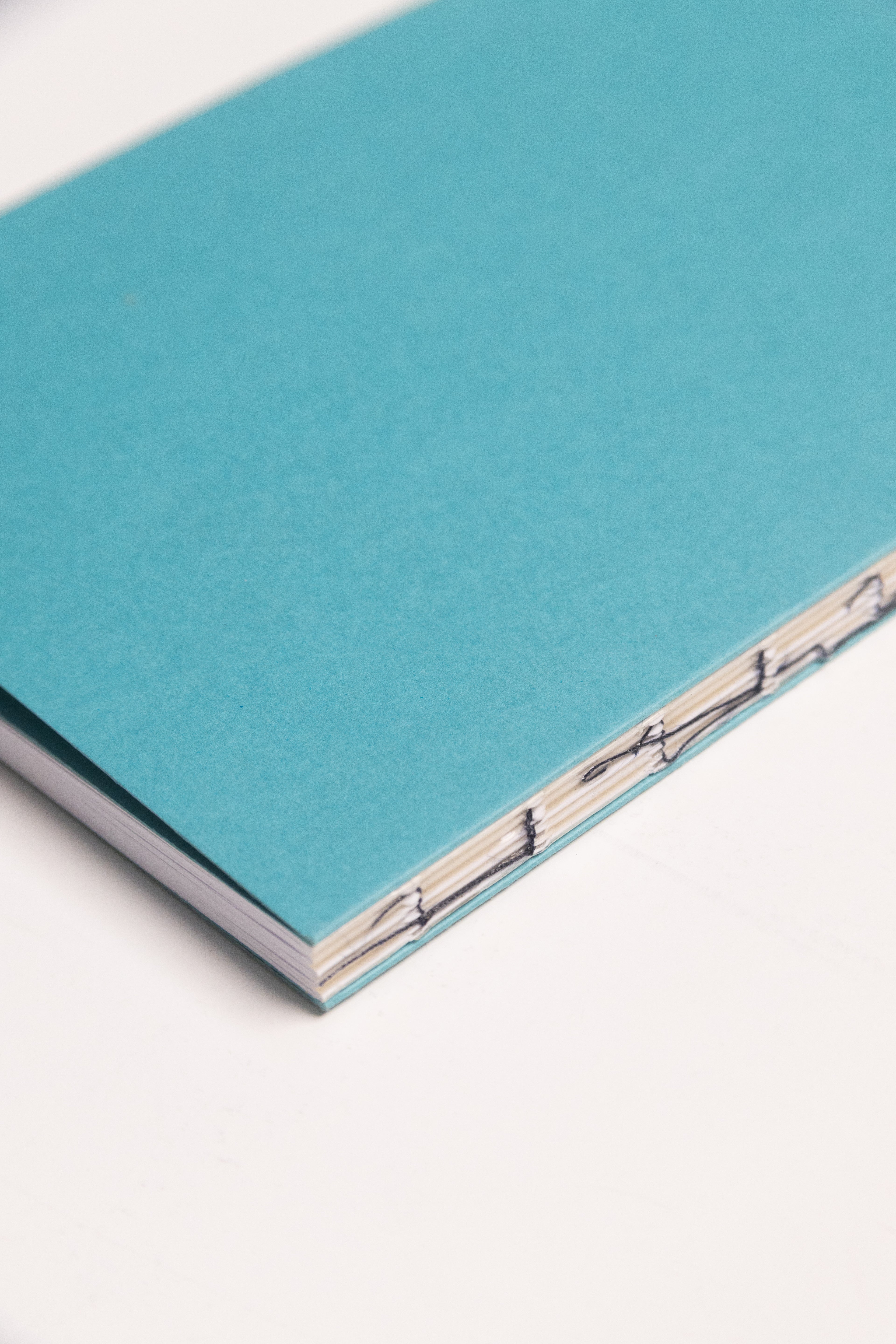 Open Spine Notebook 13,5x20 cm (80 pages) · Dotted. Exposed spine detail.