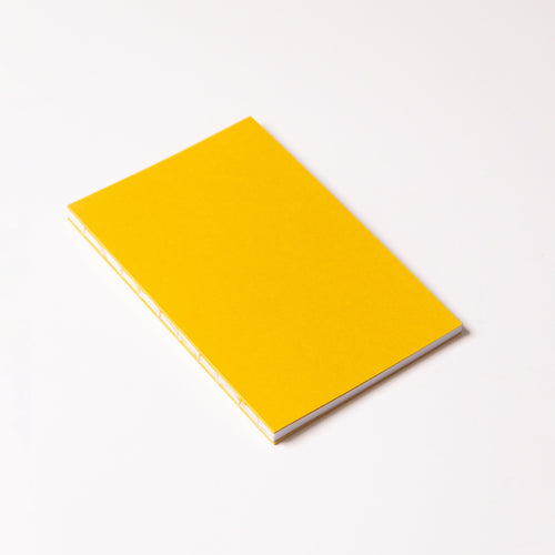 Open Spine Notebook 13,5x20 cm (80 pages) · Dotted. Indian Yellow color cover.