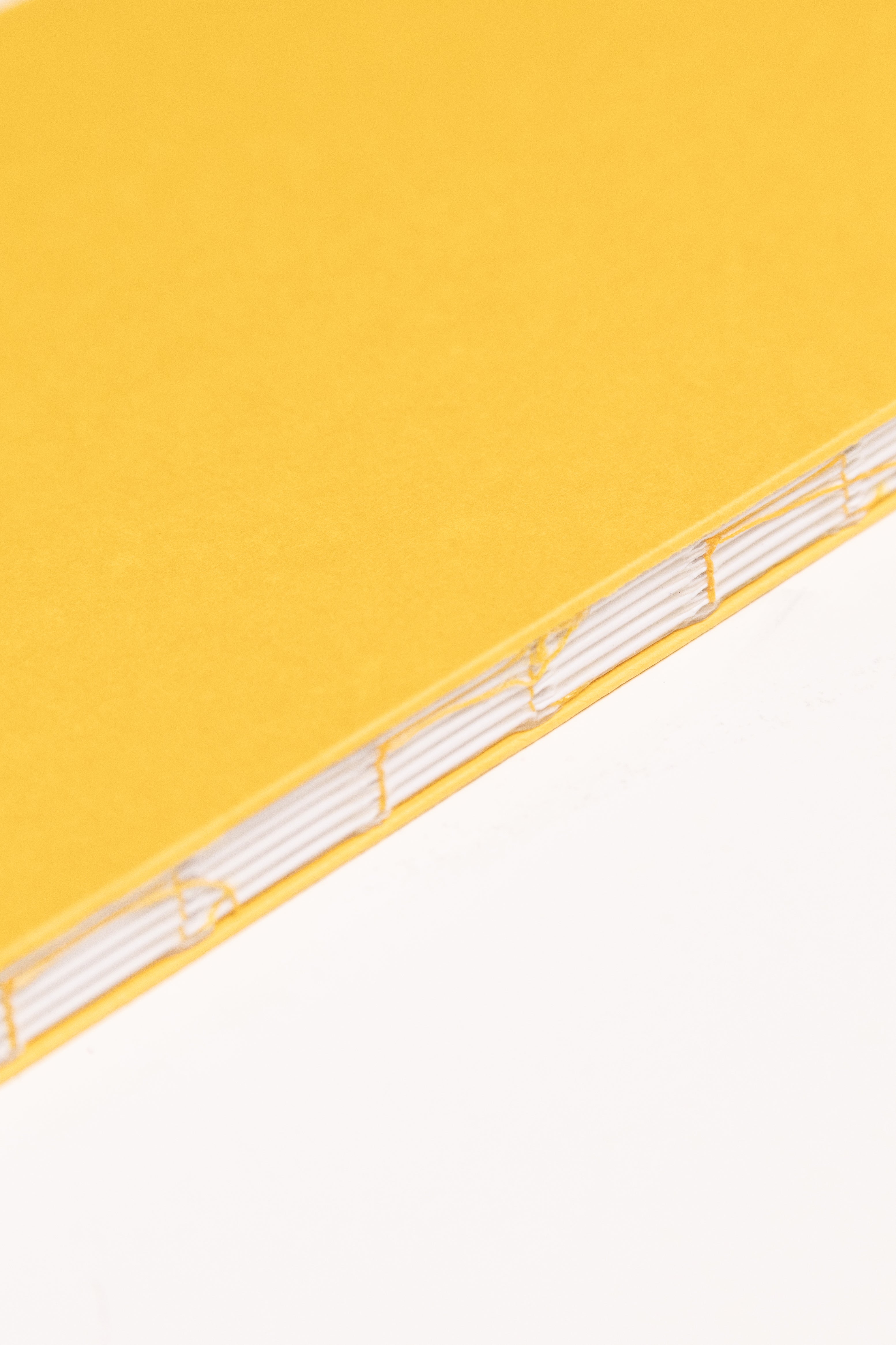 Open Spine Notebook 13,5x20 cm (80 pages) · Dotted. Exposed spine detail. Indian Yellow color.