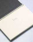 Best black cover spiral notebook. From Octàgon Design