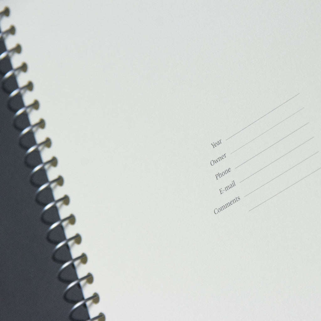 CUSTOM · Spiral notebook · Black · 144 pages · Similar A5
