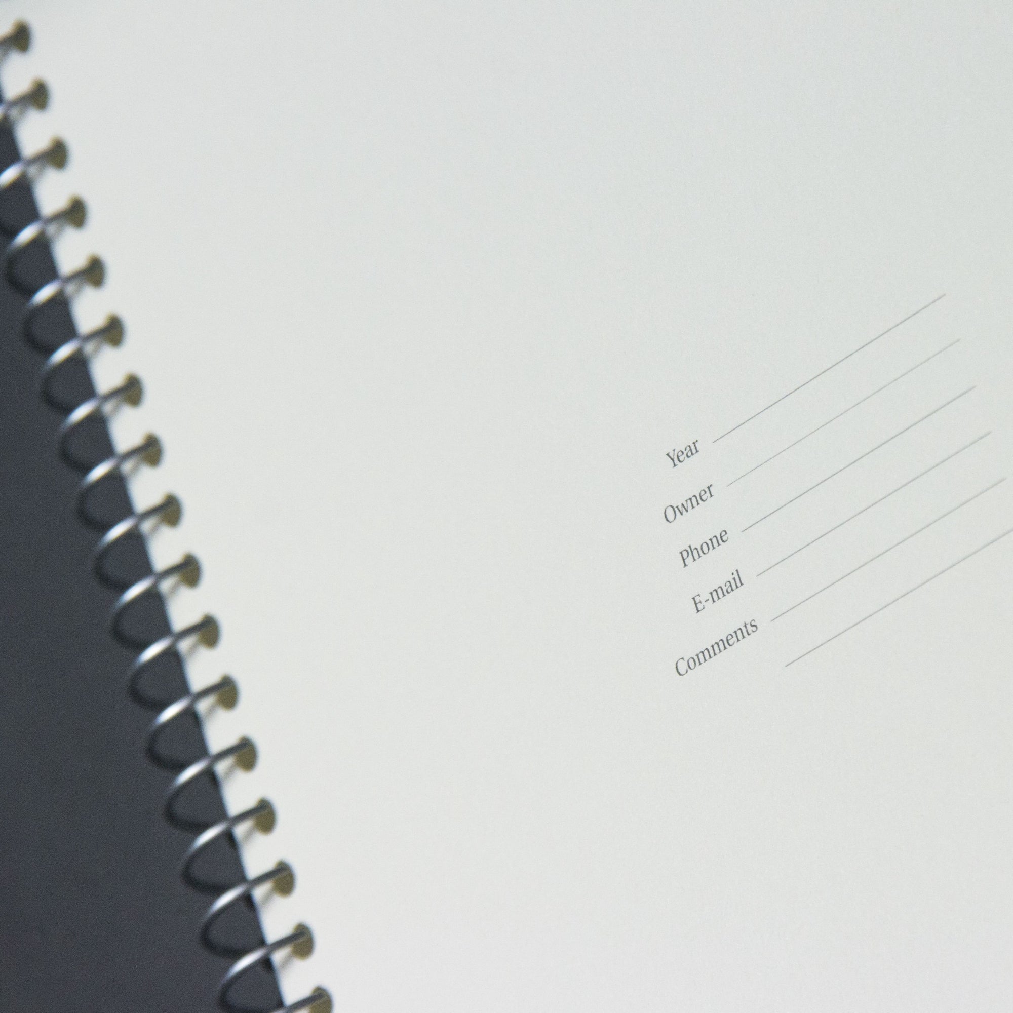 CUSTOM · Spiral notebook · Black · 144 pages · Similar A5