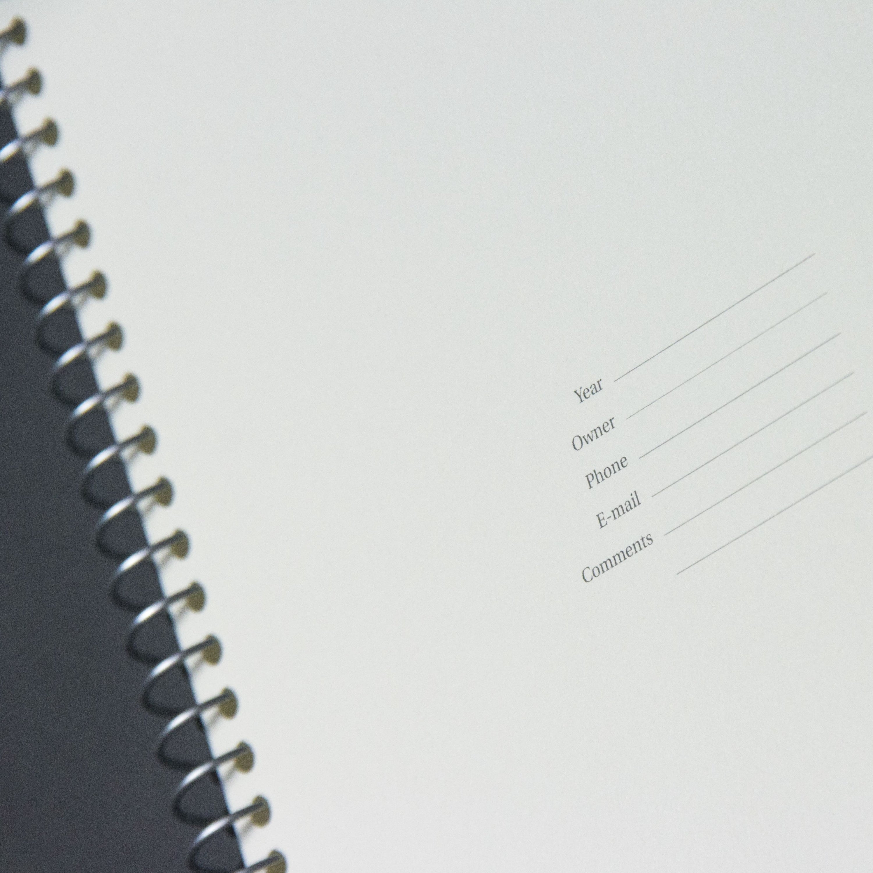 CUSTOM · Spiral notebook · Black · 144 pages · Similar A5