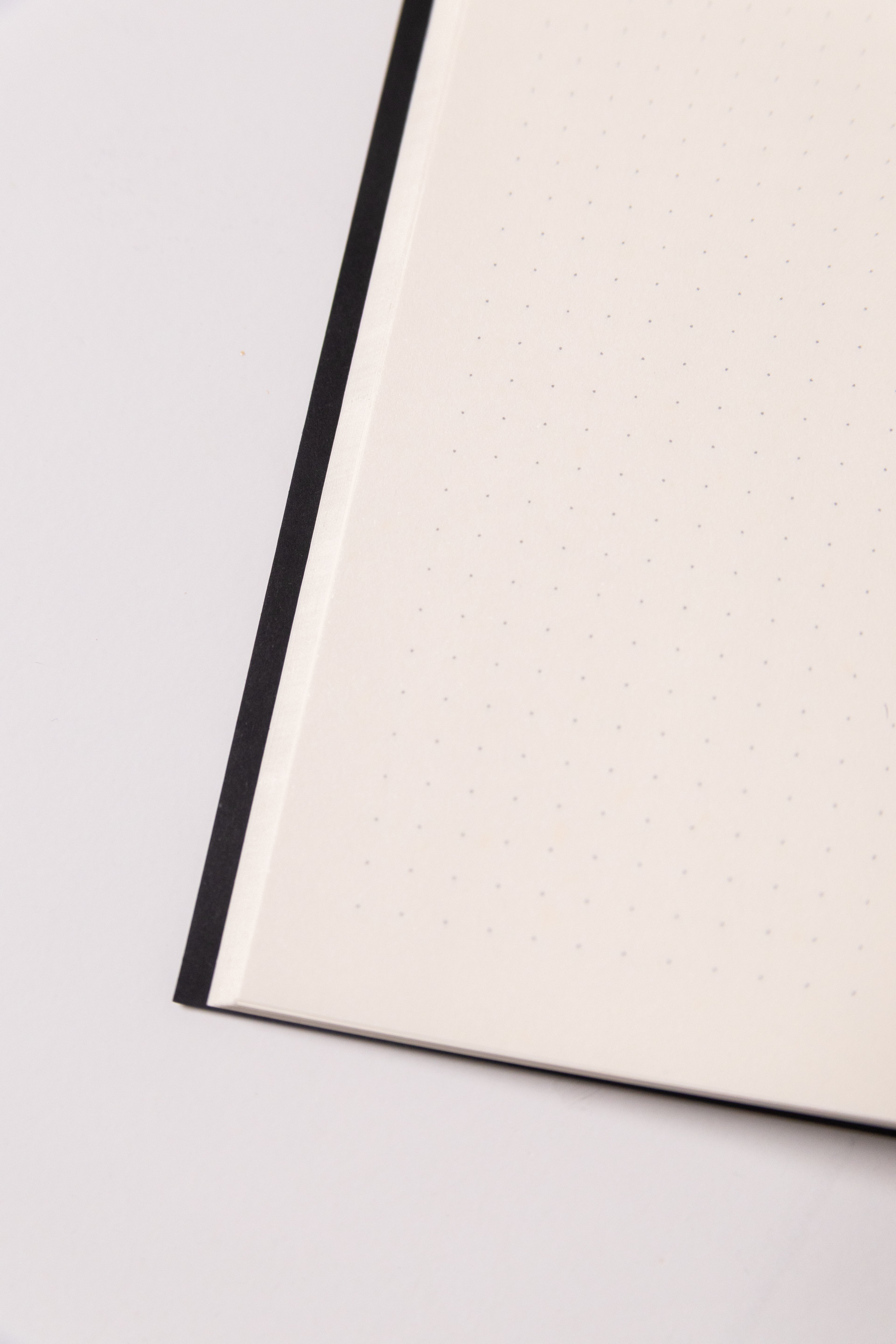 Black Dotted Notebook 13.5x20 cm (A5) | Octàgon Design