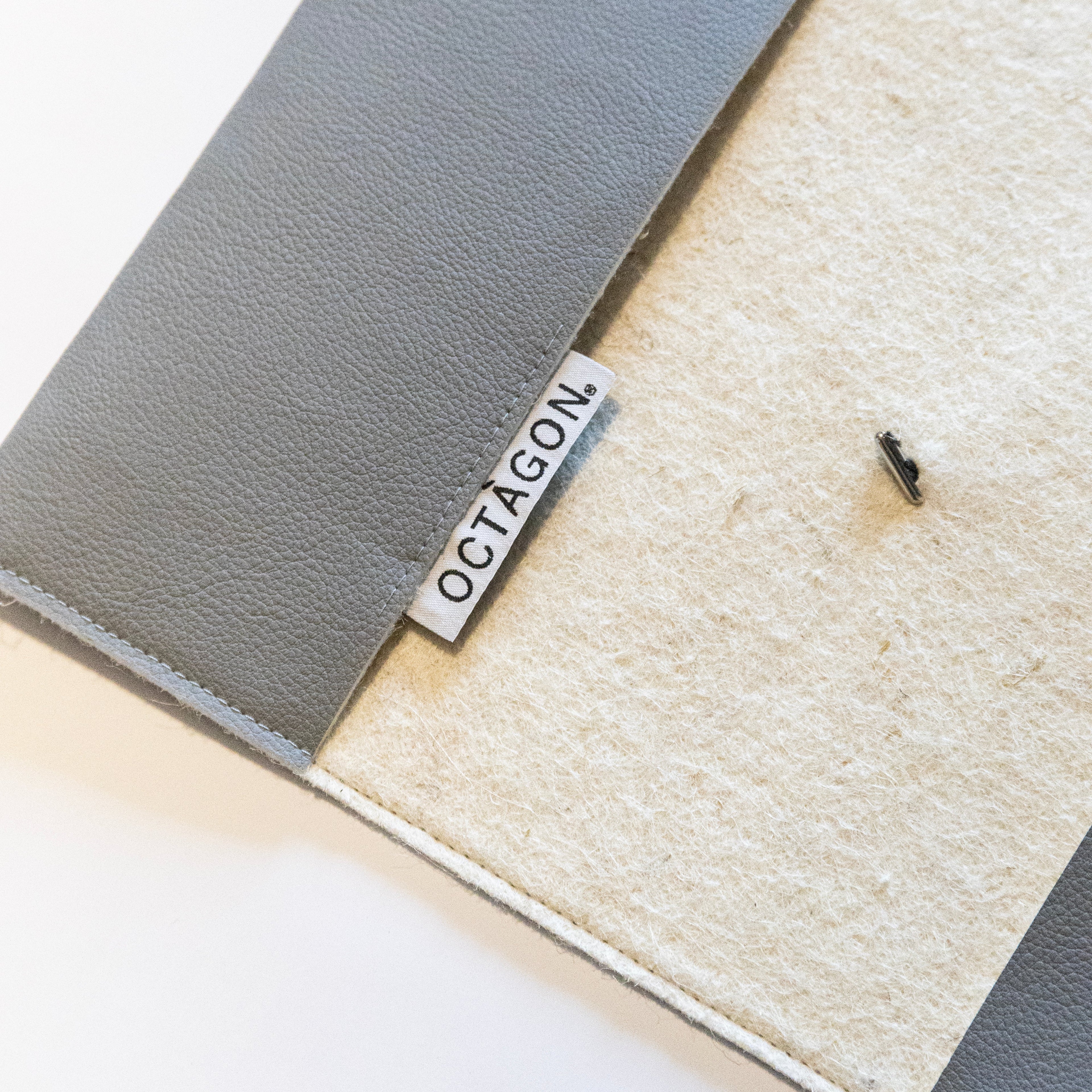 Octàgon Design Cover PRO Gray on a white background