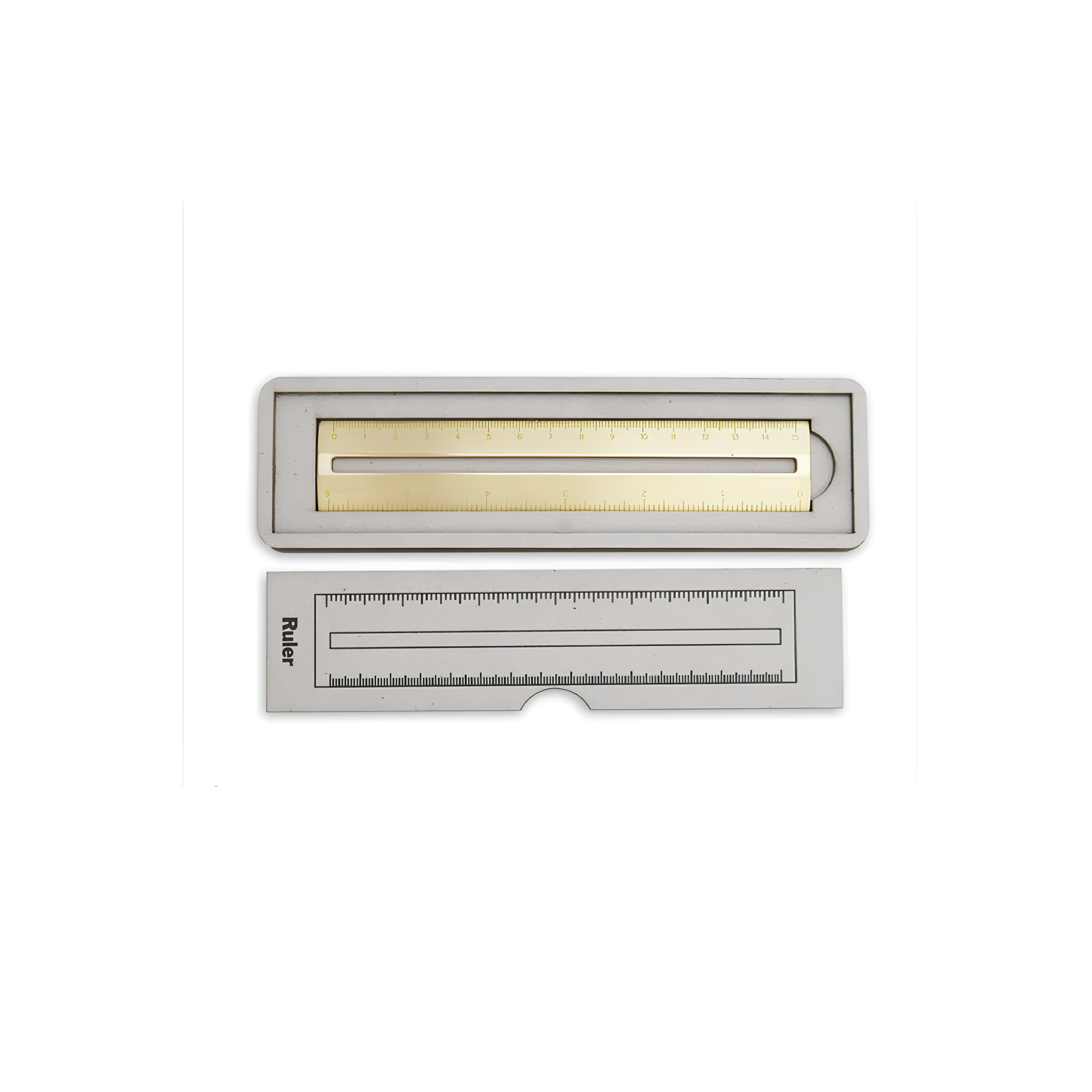 Vintage ruler |  | Premium office accessory that looks great on your desk