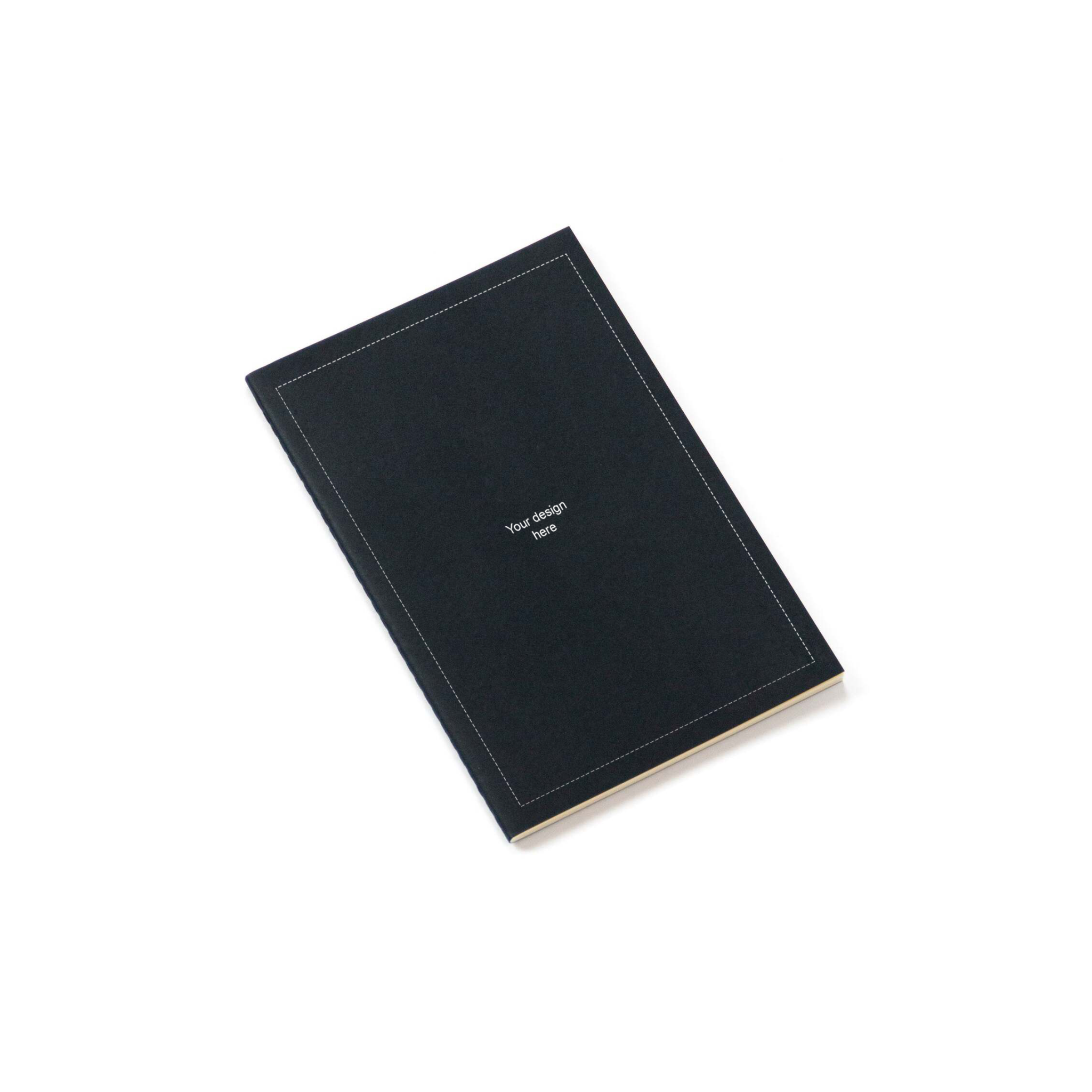 CUSTOM | Spiral notebook | Black | 144 pages | A4