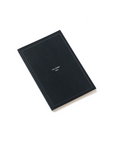 CUSTOM | Notebook | Black | Thread sewn | 80 pages | Similar A5 size