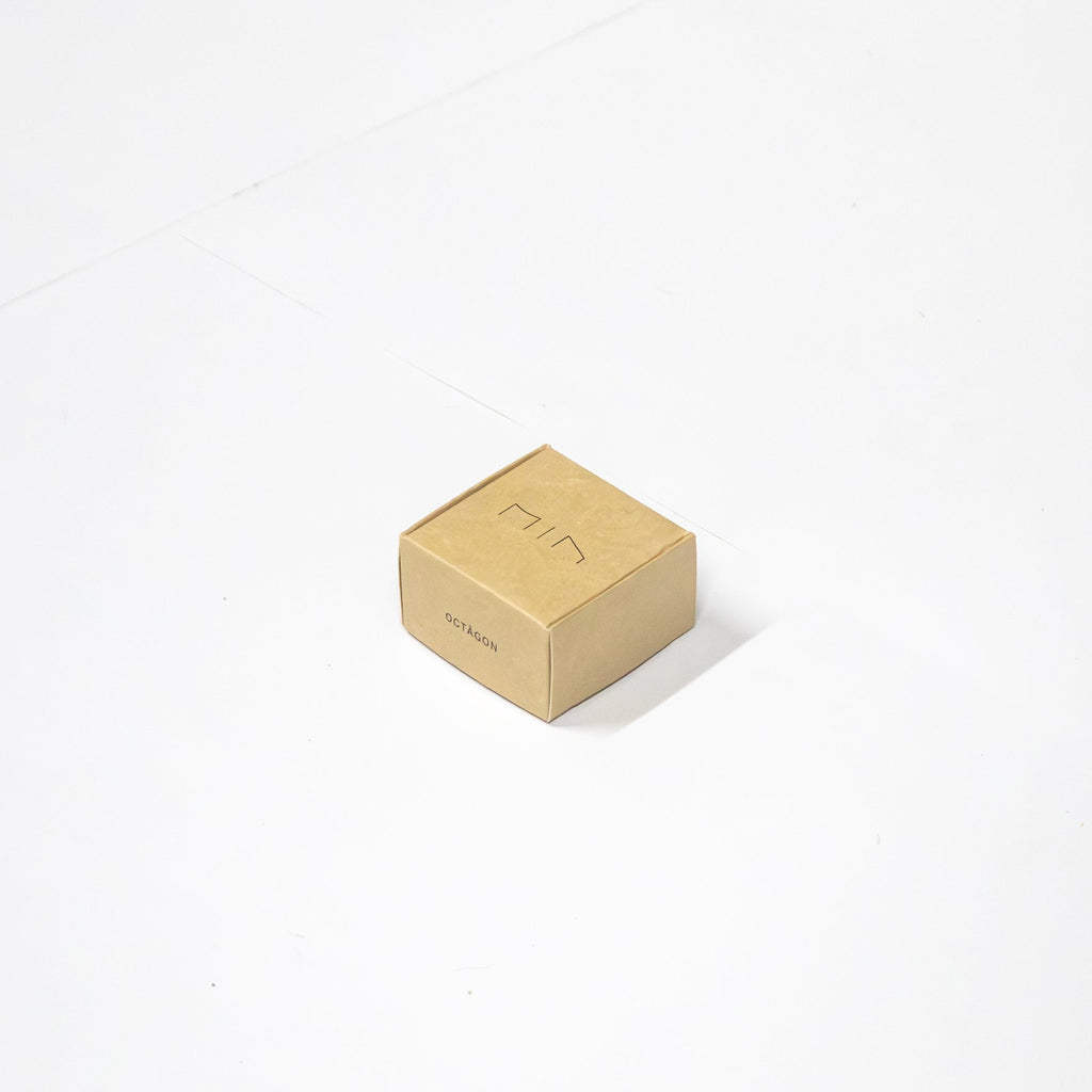 Small kraft packaging box of the Min Point Pencil Holder. 