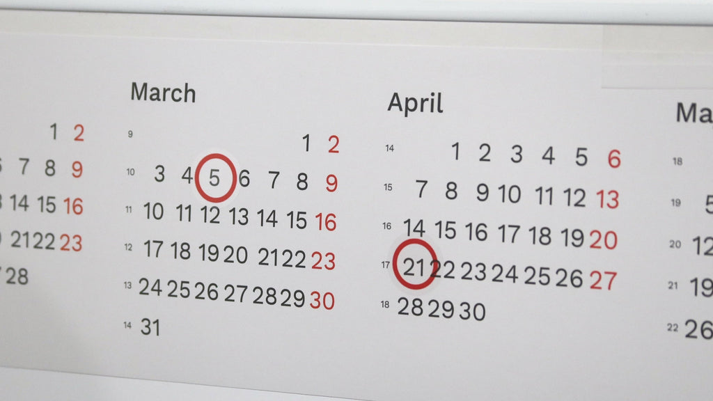 Small Magic Date Markers from Octàgon Design