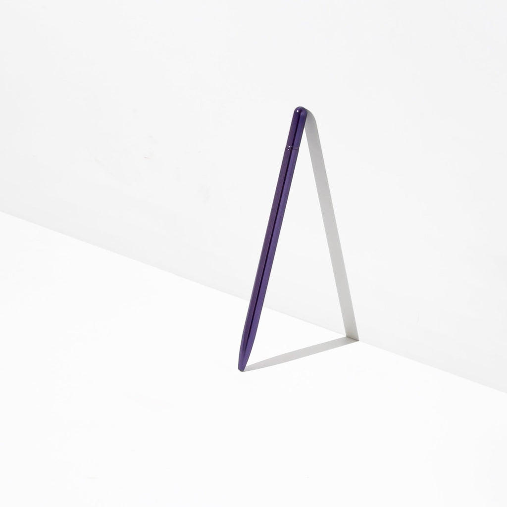 OCTÀGON DESIGN | "Drop Pen" metallic purple color pen.