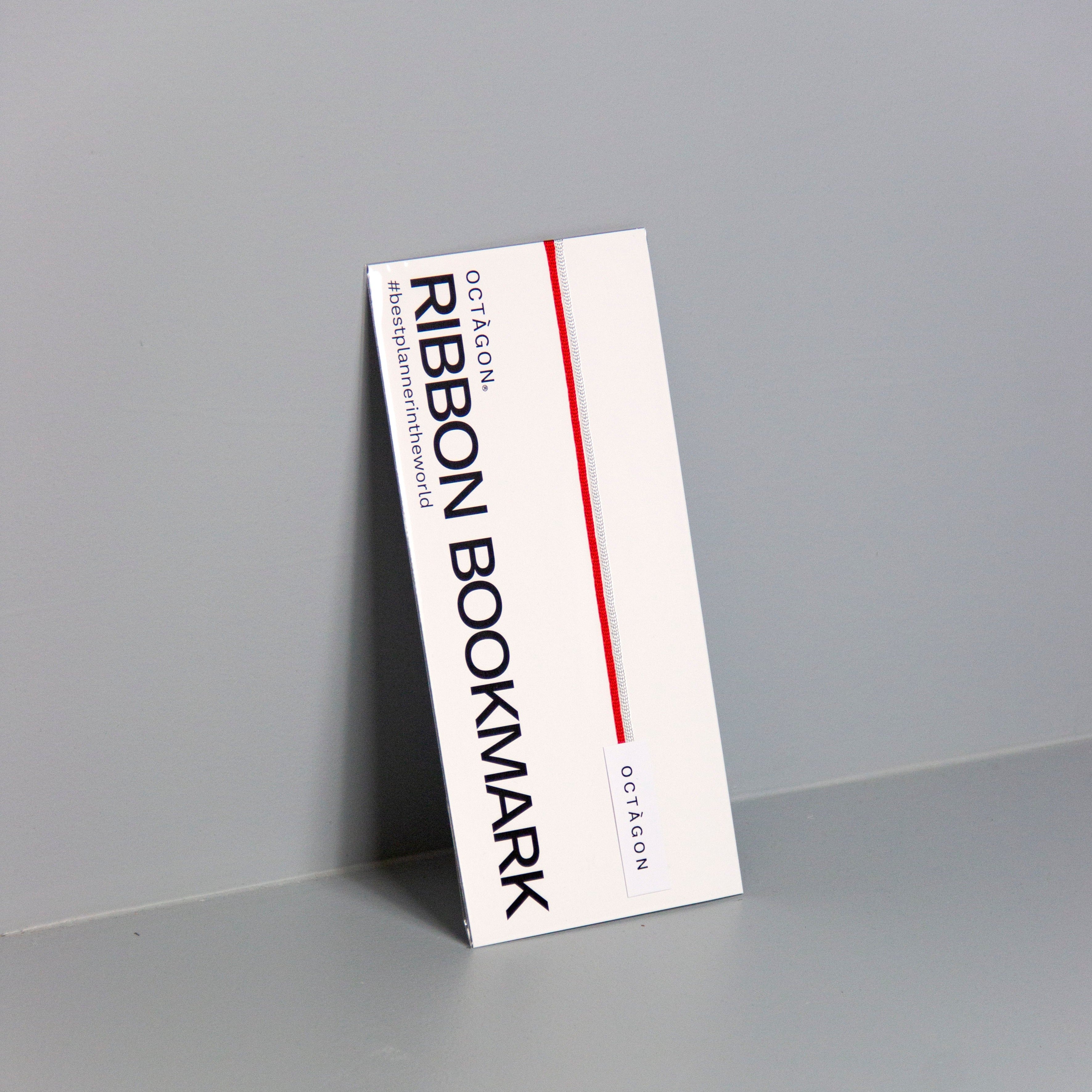 Red Ribbon Bookmark | 2 ribbons – OCTÀGON DESIGN