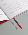 Red Ribbon Bookmark | 2 ribbons