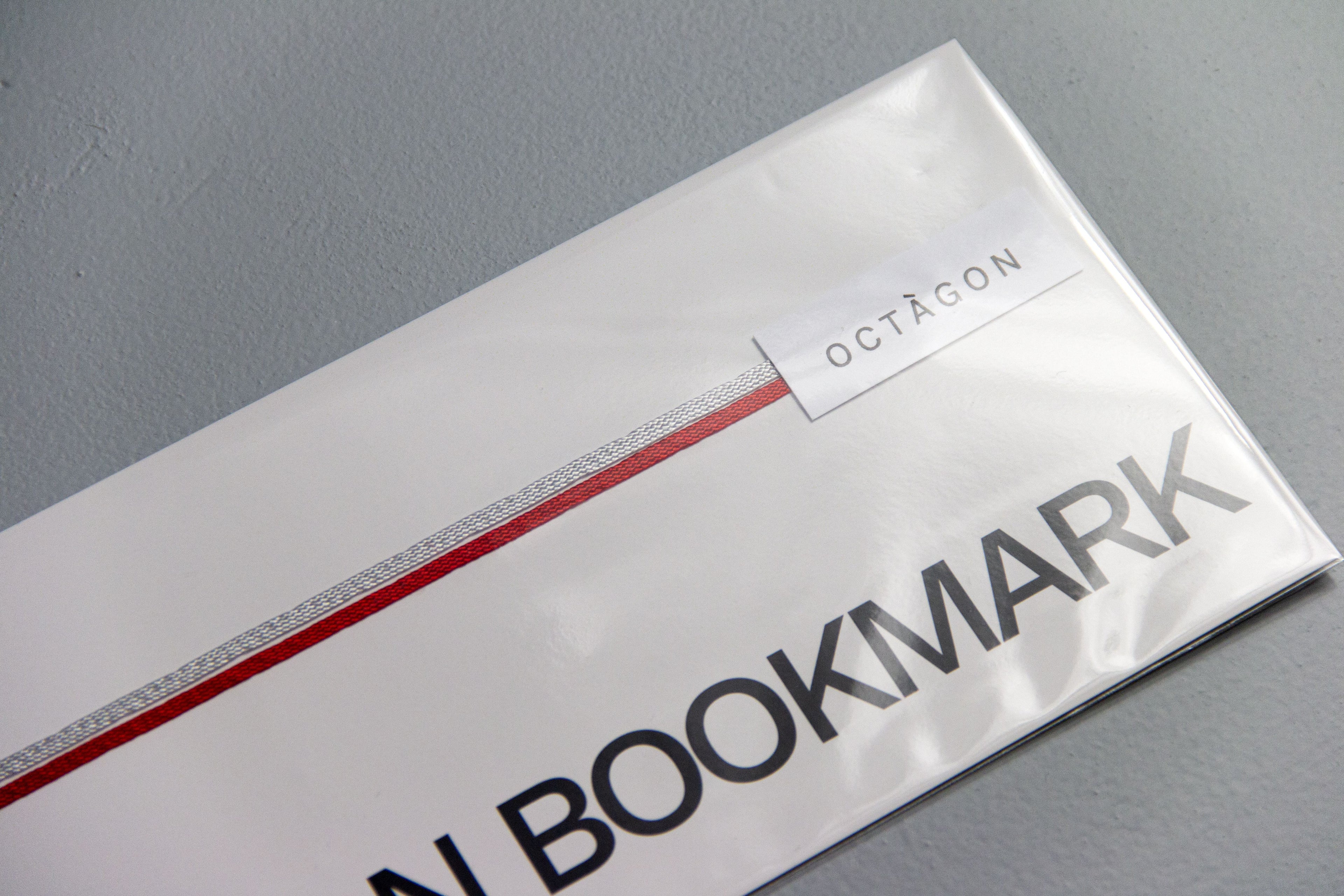 Red Ribbon Bookmark · 2 ribbons