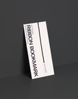OCTÀGON DESIGN | Black Ribbon Bookmark | 2 ribbons