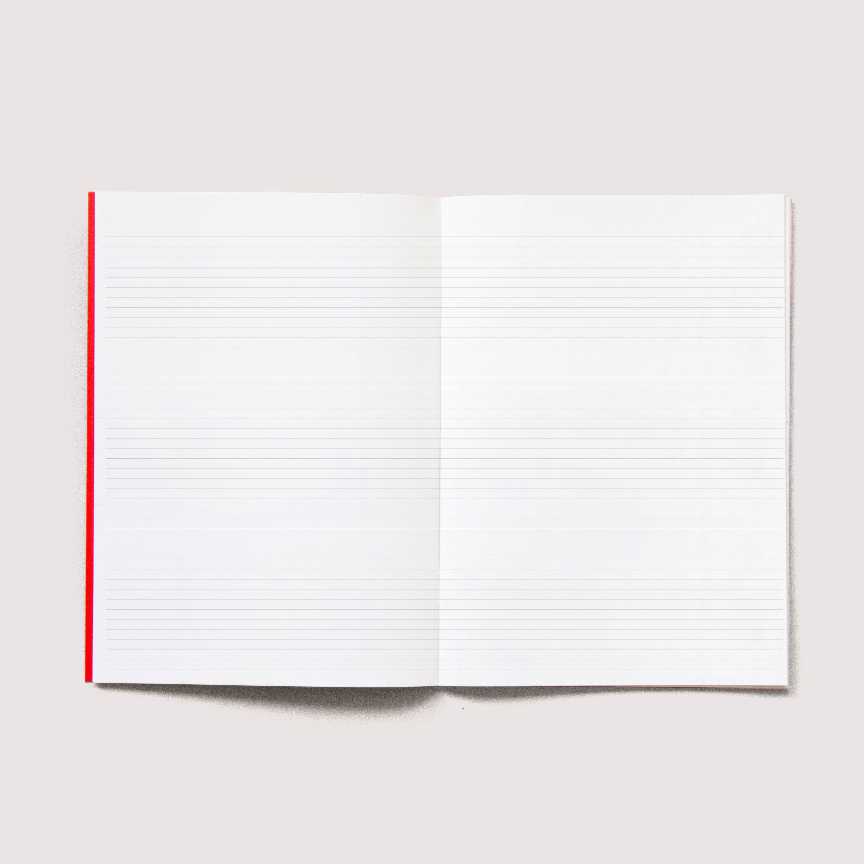 OCTÀGON DESIGN | Open &quot;Sep23 to Aug24&quot; Academic monthly planner. Lined pages for notes.