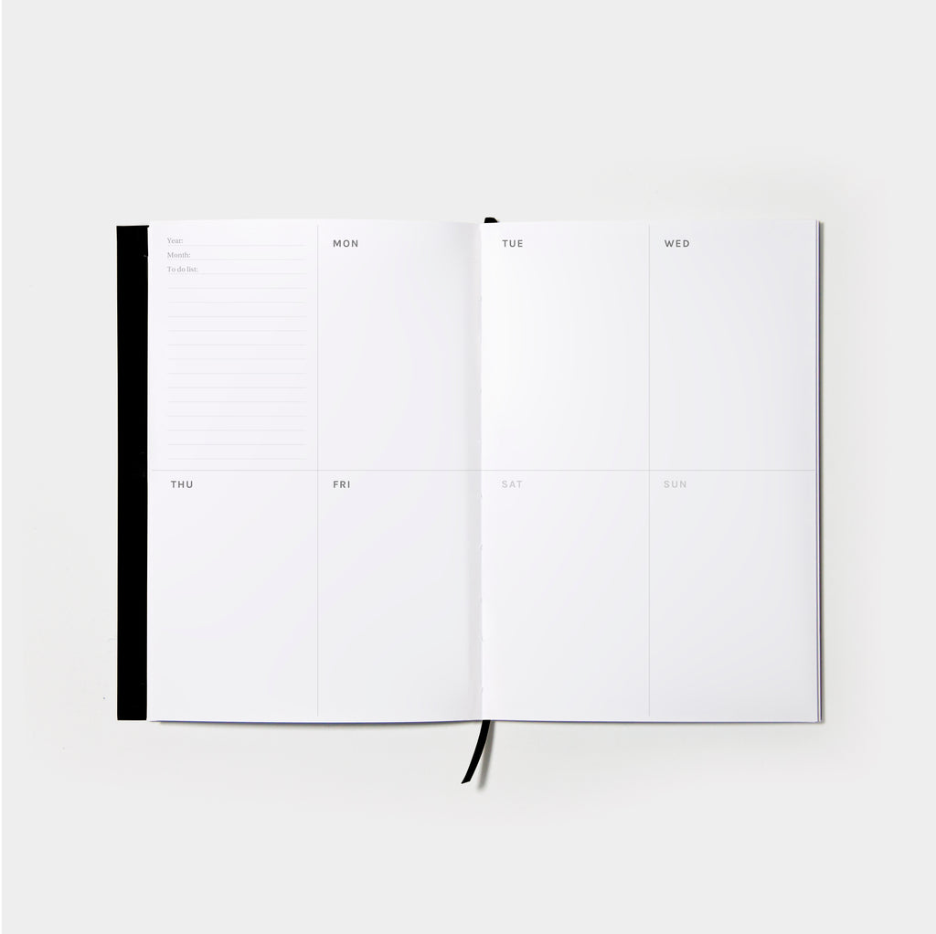 OCTÀGON DESIGN | Plan your week | Inner of the weekly planner model "Plan your week".