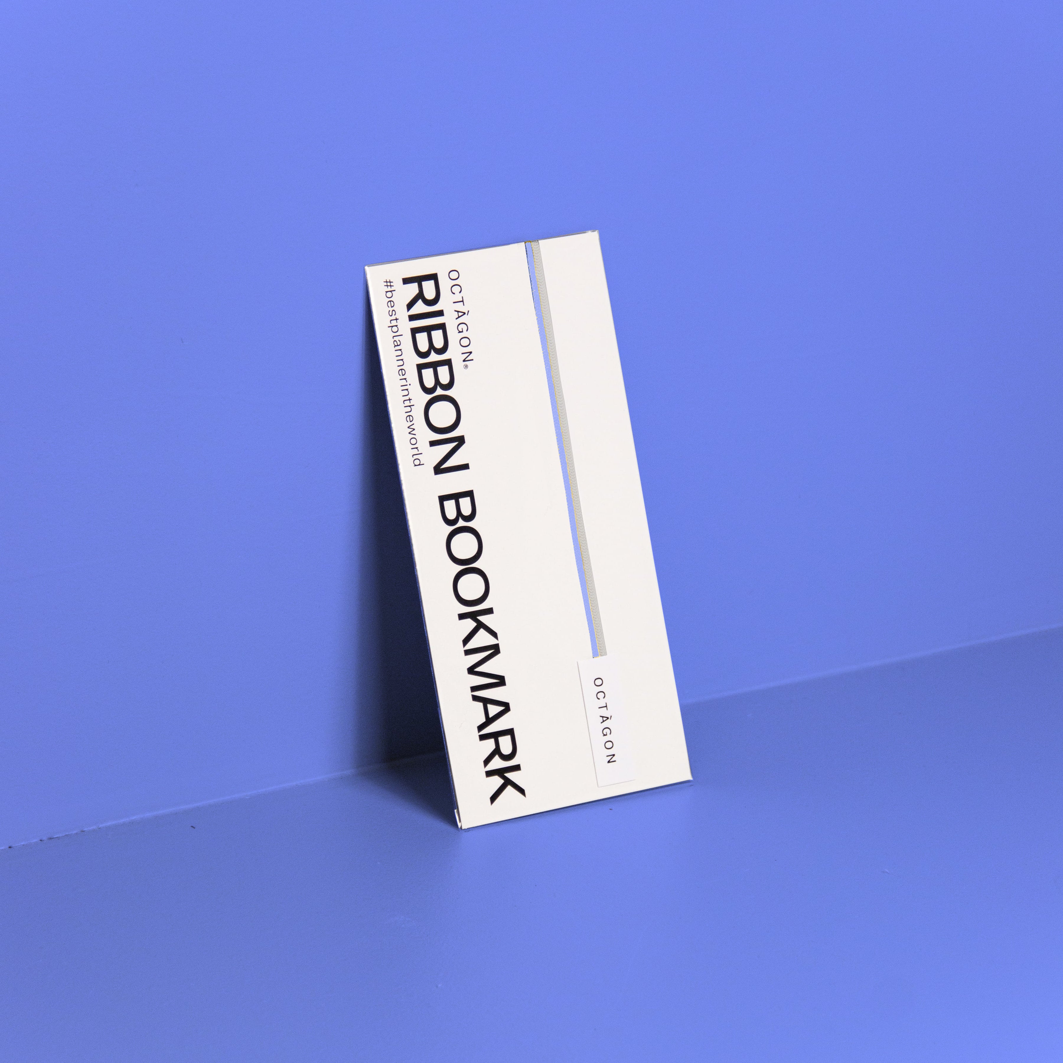 Blue Ribbon Bookmark | 2 ribbons