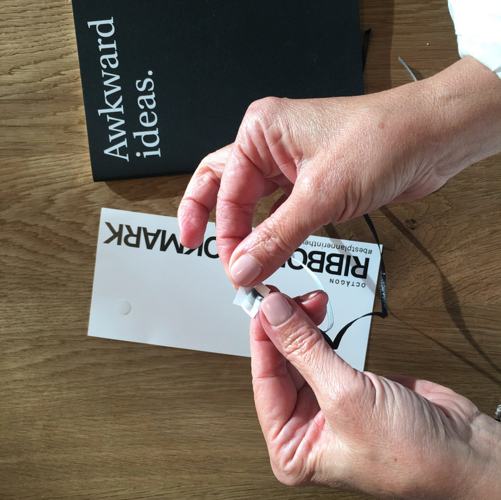 Camel Ribbon Bookmark · 2 ribbons